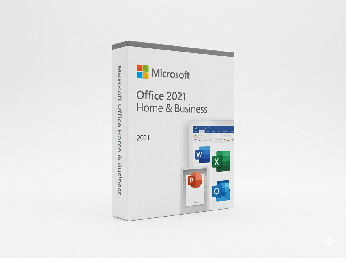 Microsoft Office 2021 Home & Business – Genuine License Key | Word, Excel, PowerPoint & Outlook