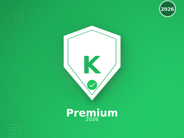 Kaspersky Premium 2026 – 5 Devices 1 Year Subscription with Unlimited VPN Activation Key